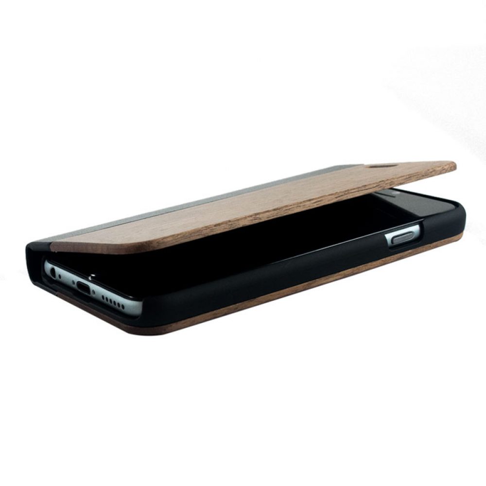 wooden iPhone flipcover