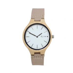 houten horloge women